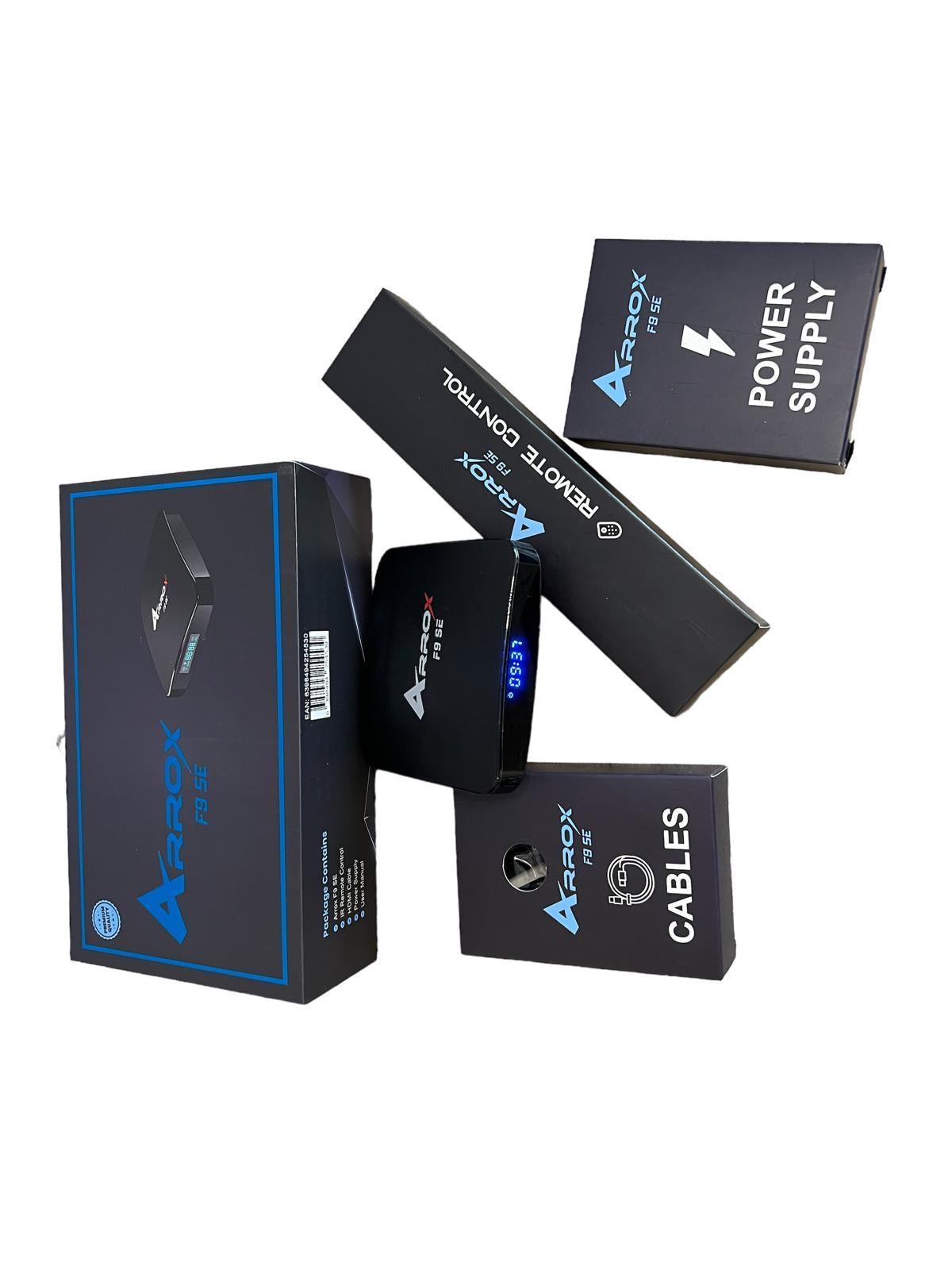 ☑️AKTION☑️ArroX F9 SE Receiver 8K 30FPS, 4K 60FPS Android 9.0 Dual Wifi Streaming Box