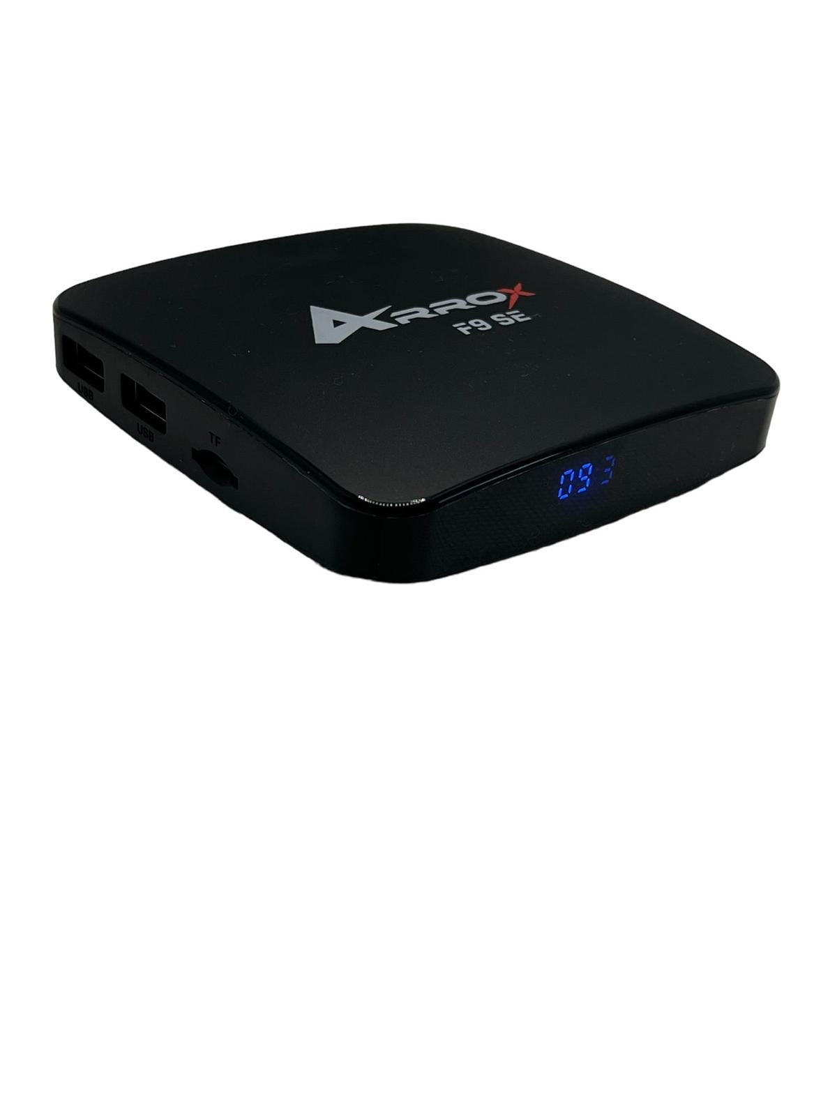 ☑️AKTION☑️ArroX F9 SE Receiver 8K 30FPS, 4K 60FPS Android 9.0 Dual Wifi Streaming Box