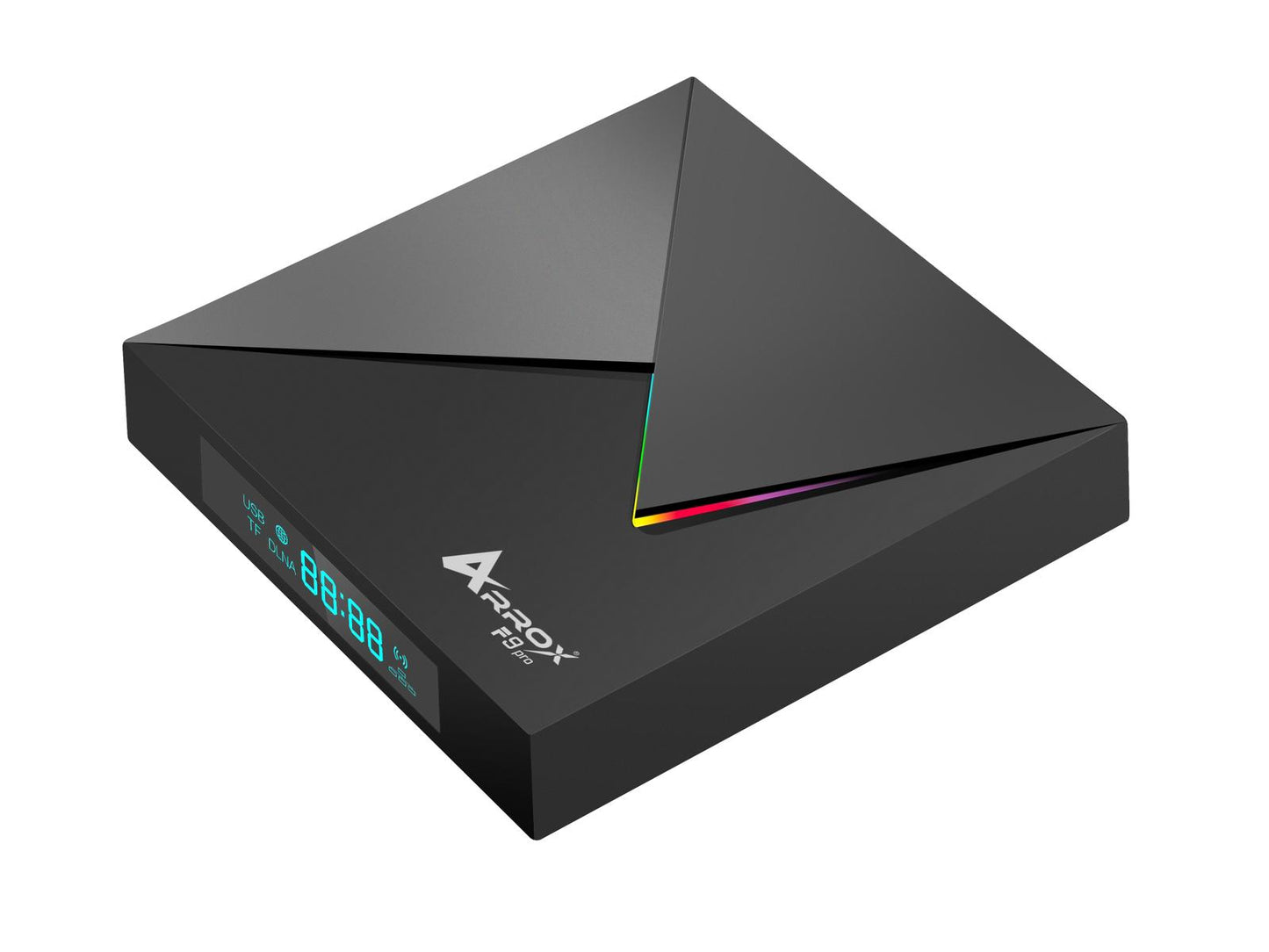 ☑️ ArroX F9 PRO *LED-Receiver* 8K 30FPS, 4K 60FPS Android 9.0 Dual Wifi Streaming Box